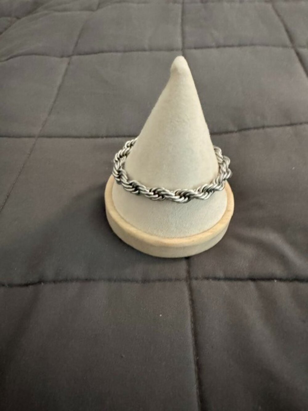 Men's Rope Chain Bracelet - 8"